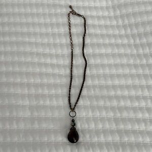 Chic Brown Pendant Necklace